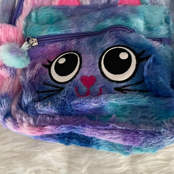 Tie dye Cat mini backpack - Picture 4 of 5